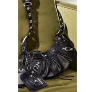 ⁦Le Cagole XS leather shoulder bag⁩ – תמונה ⁦3⁩