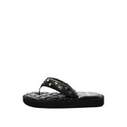 Charms Thong Sandals – black