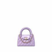 Chanel Kelly Top Handle – purple