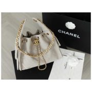 ⁦Chanel 25 Small Handbag gray⁩ – תמונה ⁦4⁩