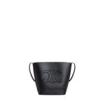 SMALL BUCKET CUIR TRIOMPHE IN SMOOTH CALFSKIN