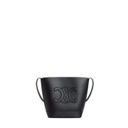 SMALL BUCKET CUIR TRIOMPHE IN SMOOTH CALFSKIN