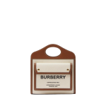 Two-tone Canvas Leather Pocket Bag