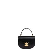 MINI BESACE TRIOMPHE IN SHINY CALFSKIN