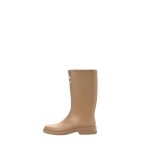 Chanel Wellington boots-brown