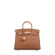 ⁦Birkin 25 Gold Togo Gold Hardware⁩ – תמונה ⁦3⁩