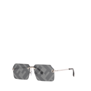 FENDI FE40043U Grey Shiny-Grey Mirror
