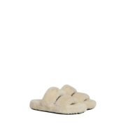 ⁦CELINE FUR SLIDES TRIOMPHE BEIGE/NUDE⁩ – תמונה ⁦5⁩