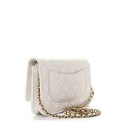 ⁦Wallet on Chain Caviar Skin White⁩ – תמונה ⁦3⁩