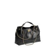 ⁦Shopping bag, Calfskin black⁩ – תמונה ⁦5⁩