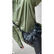 ⁦Le Cagole XS leather shoulder bag⁩ – תמונה ⁦4⁩