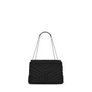 ⁦LOULOU LARGE CHAIN BAG WITH SLIVER⁩ – תמונה ⁦2⁩