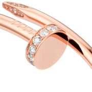 ⁦JUSTE UN CLOU BRACELET PINK WITH DIAMOND⁩ – תמונה ⁦5⁩