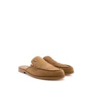 ⁦Suede Calfskin CC Mules⁩ – תמונה ⁦4⁩