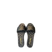 ⁦Chanel Sandals Slippers -black⁩ – תמונה ⁦4⁩