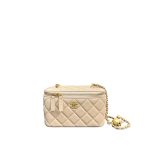 Chanel Small Vanity on Chain Pearl