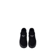 ⁦Black Suede loafer booties⁩ – תמונה ⁦3⁩