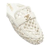 ⁦Mules -Lambskin White⁩ – תמונה ⁦2⁩