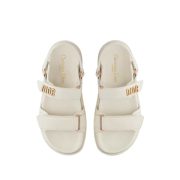 ⁦DIORACT SANDAL WHITE⁩ – תמונה ⁦2⁩