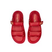 ⁦DIORACT SANDAL RED⁩ – תמונה ⁦3⁩