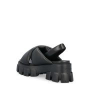 ⁦Prada Monolith Logo Plaque Platform Sandal⁩ – תמונה ⁦2⁩
