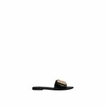 DG-logo leather sandals