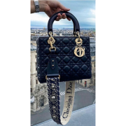 ⁦MEDIUM LADY DIOR BAG⁩ – תמונה ⁦3⁩