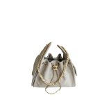 Chanel 25 Small Handbag gray