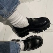 ⁦Prada Monolith Loafers⁩ – תמונה ⁦4⁩
