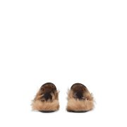 ⁦Princetown Fur-Lined Leather Mules⁩ – תמונה ⁦5⁩