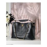 ⁦Shopping bag, Calfskin black⁩ – תמונה ⁦2⁩