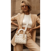 ⁦MEDIUM LADY DIOR BAG⁩ – תמונה ⁦5⁩
