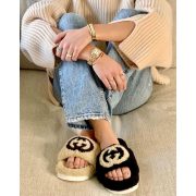 ⁦Shearling Flats⁩ – תמונה ⁦4⁩