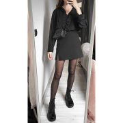 ⁦SNAP SHOT BAG ALL BLACK⁩ – תמונה ⁦2⁩