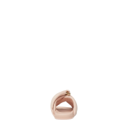 ⁦Pink leather slides⁩ – תמונה ⁦3⁩
