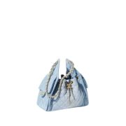 ⁦Chanel 25 Small Handbag blue⁩ – תמונה ⁦2⁩