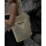 ⁦Raffia Tote Bag⁩ – תמונה ⁦6⁩