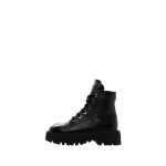 Chanel Black Combat Boots