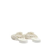⁦Mules -Lambskin White⁩ – תמונה ⁦3⁩