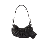 Le Cagole XS leather shoulder bag