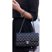 ⁦Medium Classic Double Flap Bag Lamb skin⁩ – תמונה ⁦7⁩