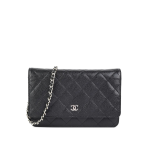 Chanel Wallet on Chain Caviar skin