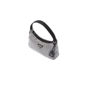 ⁦Satin mini-bag with crystals⁩ – תמונה ⁦4⁩