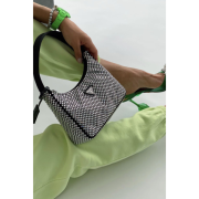 ⁦Satin mini-bag with crystals⁩ – תמונה ⁦6⁩