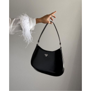 ⁦Prada Cleo brushed leather shoulder bag⁩ – תמונה ⁦8⁩
