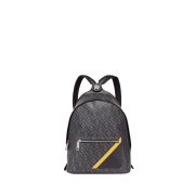 Fendi Diagonal Fendi Chiodo Medium Black