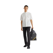 ⁦Fendi Diagonal Fendi Chiodo Medium Black⁩ – תמונה ⁦5⁩