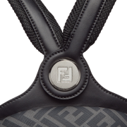 ⁦Fendi Diagonal Fendi Chiodo Medium Black⁩ – תמונה ⁦3⁩