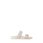 Bom Dia Flat Comfort Mule White