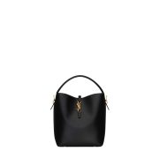 Medium Le 37 Leather Bucket Bag